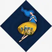 Мініатюра товару Картина по номерам Берегиня Володимирська (30х30 см) - 1