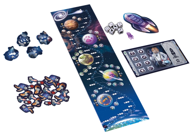 Настільна гар MLEM. Космічне агентство (MLEM: Space Agency), бренду Geekach Games, для 2-5 гравців, час гри < 30хв. - 3 - KUBIX