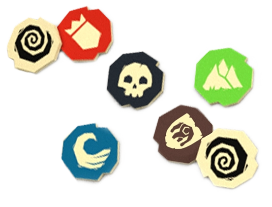 Настільна гра Таємні лідери. Забуті легенди (Hidden Leaders: Forgotten Legends), бренду Geekach Games, для 2-6 гравців, час гри < 30хв. - 6 - KUBIX