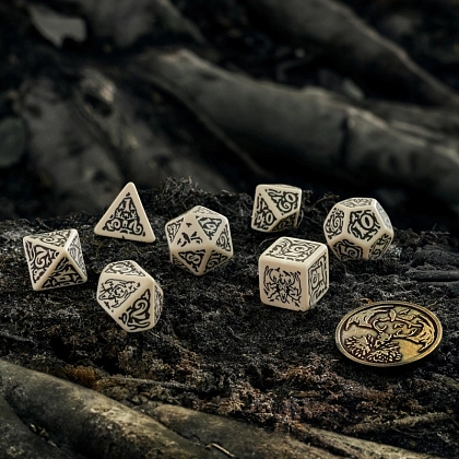 Набор кубиков The Witcher Dice Set. Leshen - Мастер Воронов - 3 - KUBIX