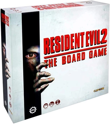 Настольная игра Оселя Зла 2 (Resident Evil 2: The Board Game) (EN), бренду Steamforged Games Ltd., для 1-4 гравців, час гри > 60мин. - KUBIX