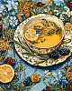 Картина по номерам Квітковий чай (40х50 см)
