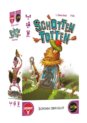 Настільна гра Шотен Тотен (Schotten Totten), бренду Geekach Games, для 2-2 гравців, час гри < 30хв. - KUBIX