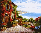 Миниатюра товара Картина по номерам Солнечная Ривьера (40х50 см) - 1