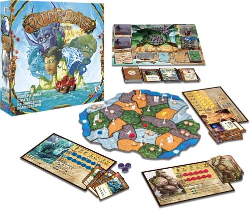 Настільна гра Острів Духів (Spirit Island), бренду Games 7Days, для 1-4 гравців, час гри > 60хв. - 3 - KUBIX