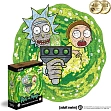 Мініатюра товару Фігурний деревʼяний пазл Rick & Morty Портал XL - 2