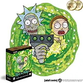 Миниатюра товара Фигурный деревянный пазл Rick & Morty Портал XL - 2