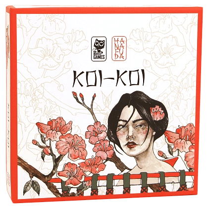 Настільна гра Кой-Кой (Koi-Koi), бренду Wanted Games, для 2-2 гравців, час гри < 30хв. - KUBIX