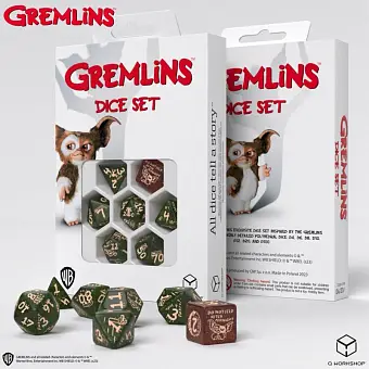 Набор кубиков Gremlins Dice Set - KUBIX Набор кубиков Gremlins Dice Set