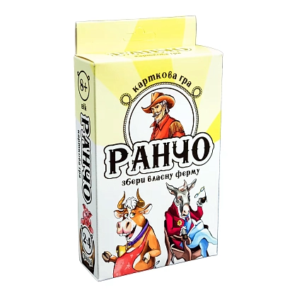 Настільна гра Ранчо, бренду Strateg, для 2-6 гравців - KUBIX