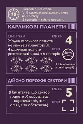 Настольная игра В поисках планеты X (The Search for Planet X), бренду Игромаг, для 1-4 гравців, час гри < 60мин. - 4 - KUBIX