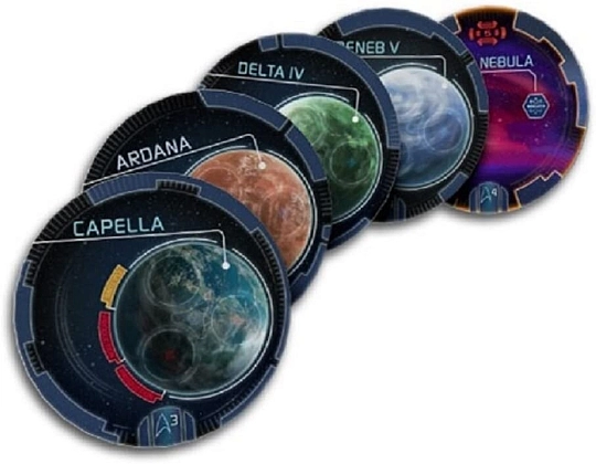 Настольной игры Star Trek: Ascendancy (Звёздный путь: Власть) (EN), для 3-3 гравців, час гри > 60мин. - 6 - KUBIX