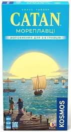 Настільна гра CATAN. Мореплавці. Доповнення для 5-6 гравців (Catan: Seafarers 5-6 Player Extension)