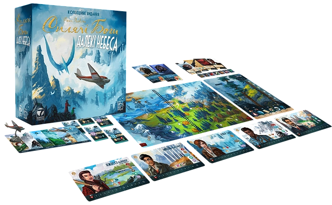 Настольная игра Спящие Боги. Дальнее небо (Sleeping Gods: Distant Skies), бренду Games 7Days, для 1-4 гравців, час гри > 60мин. - 3 - KUBIX