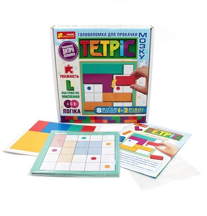 Настільна гра Тетріс, бренду Ранок - 4 - KUBIX