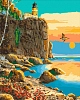 Картина по номерам Маяк Сплит - Рок (40х50 см)