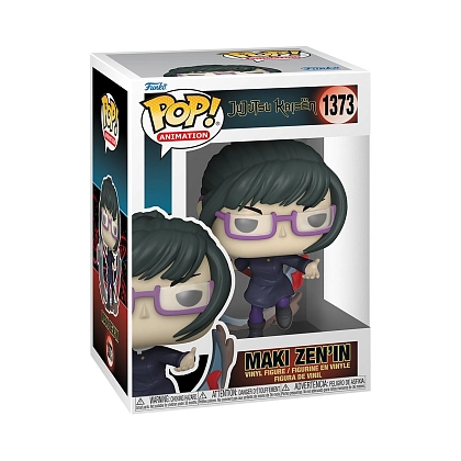 Ігрова фігурка FUNKO POP! МАКІ ЗЕН'ІН (Maki Zen'in) Jujutsu Kaisen: #1373, бренду Funko - 2 - KUBIX