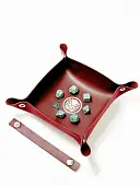 Миниатюра товара Лоток для кубиков Ктулху бургунди Dice Tray - 1