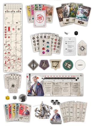 Настільна гра Відьмак. Шлях призначення. Ронін (The Witcher: Path Of Destiny. Ronin), бренду Geekach Games, для 1-5 гравців, час гри > 60хв. - 5 - KUBIX