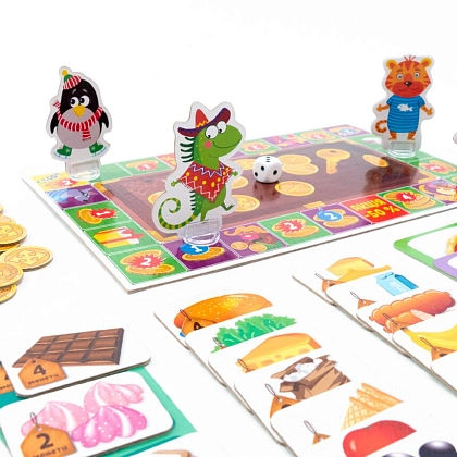 Настільна гра Зообізнес, бренду Vladi Toys, для 2-4 гравців, час гри < 30хв. - 4 - KUBIX