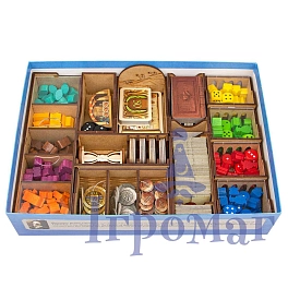 Органайзер для настольной игры Марко Поло II (Organizer for boardgame Marco Polo II) - KUBIX Органайзер для настольной игры Марко Поло II (Organizer for boardgame Marco Polo II)