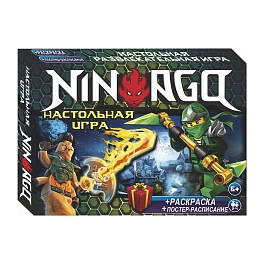 Настольная игра Ниндзяго (RU) - KUBIX Настольная игра Ниндзяго (RU)