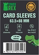 Мініатюра товару Протектори 100 micron (преміум) 63,5*88 (Cards Sleeves 100 micron (premium) 63,5*88) - 1