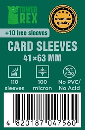 Протекторы 100 микро (премиум) 41*63 (Cards Sleeves 100 micron (premium) 41*63) - KUBIX Протекторы 100 микро (премиум) 41*63 (Cards Sleeves 100 micron (premium) 41*63)