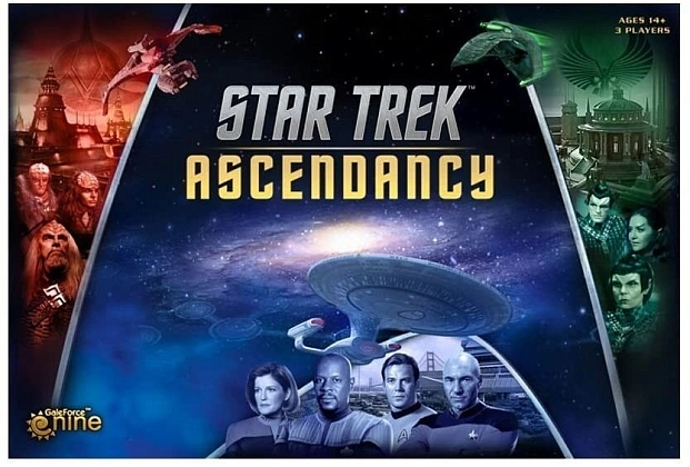 Настольной игры Star Trek: Ascendancy (Звёздный путь: Власть) (EN), для 3-3 гравців, час гри > 60мин. - KUBIX