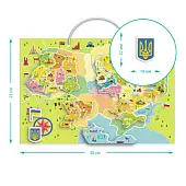 Миниатюра товара Настольная игра Магнитная карта Украины - 3