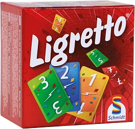 Настольная игра Лігретто красный (Ligretto Red)