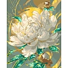 Картина по номерам Сияющая пиона (40х50 см)