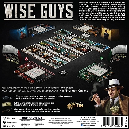 Настольная игра Wise Guys (Умные парни) (EN), для 3-4 гравців, час гри > 60мин. - 3 - KUBIX