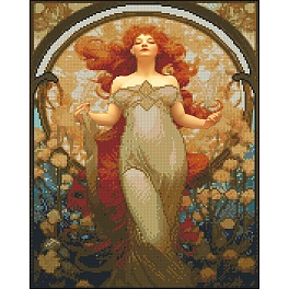 Алмазна мозаїка Жіноча сила (40х50 см)