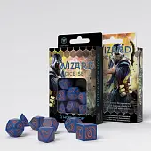 Мініатюра товару Набір кубиків Wizard Dark-Blue & Orange Dice Set - 1