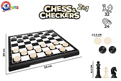 Миниатюра товара Настольная игра Шахи и шашки 2в1 - 3