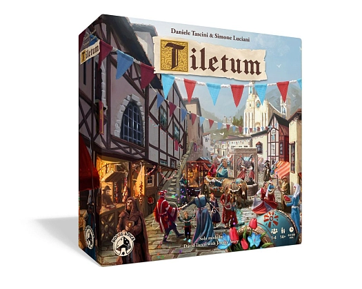 Настольная игра Тилетуми (Tiletum) (EN), бренду Board and Dice, для 1-4 гравців, час гри > 60мин. - KUBIX