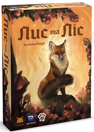 Настільна гра Лис та ліс (The Fox in the Forest), бренду Woodcat, для 2-2 гравців, час гри < 30хв. - KUBIX