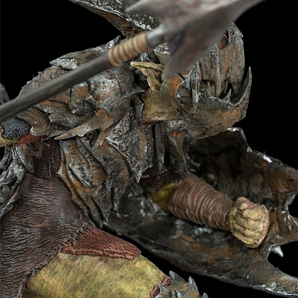 Статуэтка Бронированный орк. Властелин колец (LORD OF THE RINGS Armored Orc Art Scale 1/10) - 7 - KUBIX