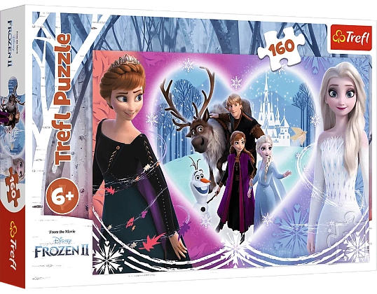 Пазл Холодное сердце 2: Волшебные моменты (160), бренду Trefl - KUBIX