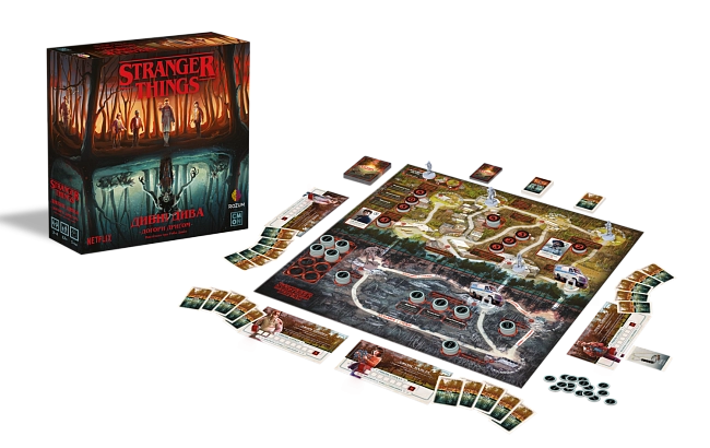 Настільна гра Дивні Дива: Догори Дриґом (Stranger Things: Upside Down), бренду Rozum, для 2-4 гравців, час гри > 60хв. - 3 - KUBIX