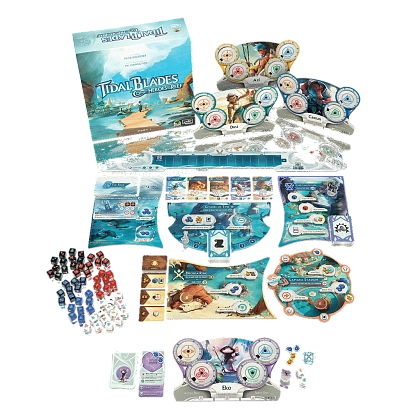 Настільна гра Tidal Blades Heroes of the Reef (Припливні леза Герої Рифа) (EN), для 1-4 гравців, час гри > 60хв. - 2 - KUBIX