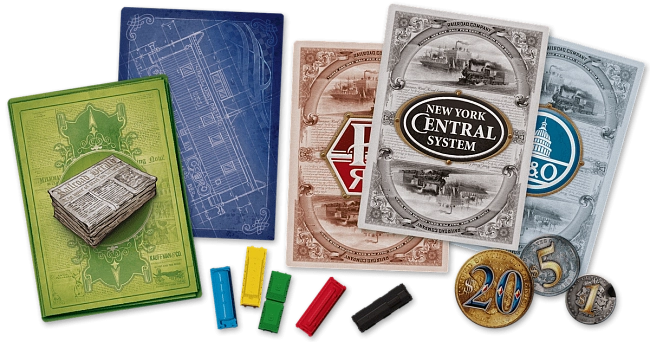 Настільна гра Квиток на Потяг: Легенди Заходу (Ticket to Ride: Legends of the West) (EN) , бренду Days of Wonder, для 2-5 гравців, час гри < 30хв. - 6 - KUBIX