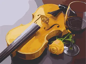 Картина по номерам Романтичне тріо (40х50 см)