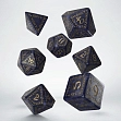 Мініатюра товару Набір кубиків Runic Mixed-blue & gold Dice Set - 2