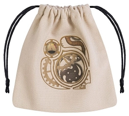 Мешок Steampunk Beige & multicolor Dice Bag