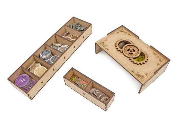 Органайзер для настольной игры КОСА (SCYTHE) , бренду Tower Rex - 7 - KUBIX