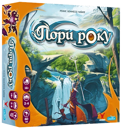 Настольная игра «Время года (Seasons)», бренду Geekach Games, для 2-4 гравців, час гри < 60мин. - KUBIX