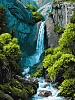 Картина по номерам Гірський водоспад (30х40 см)
