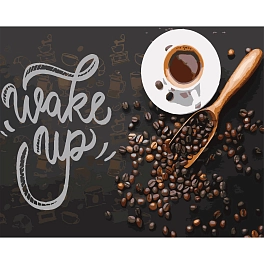 Картина по номерам Wake up (40х50 см) - KUBIX Картина по номерам Wake up (40х50 см)